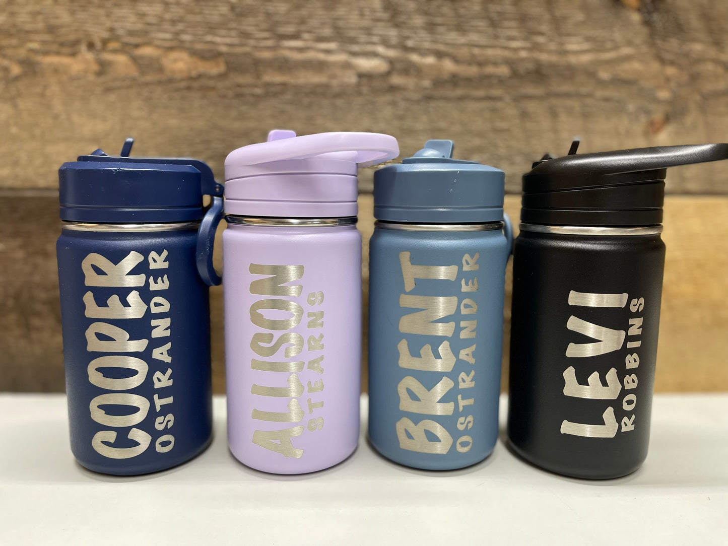 Engraved Kids Water Bottle