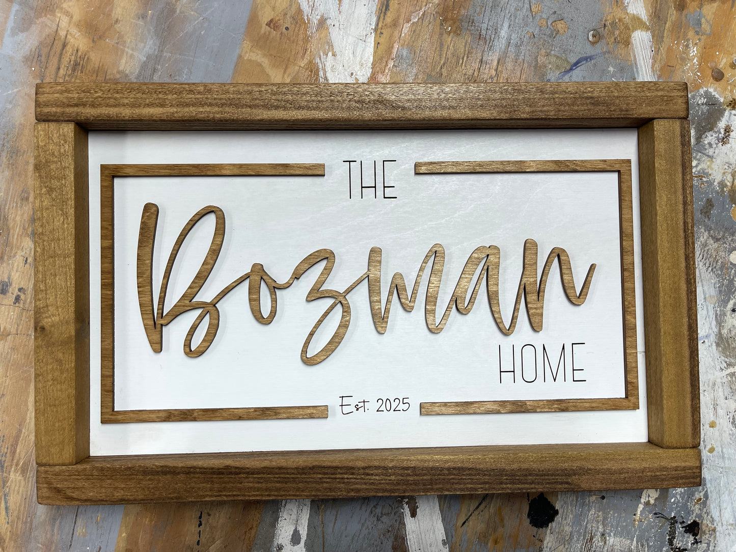 Realtor Closing Gift Sign Personalised