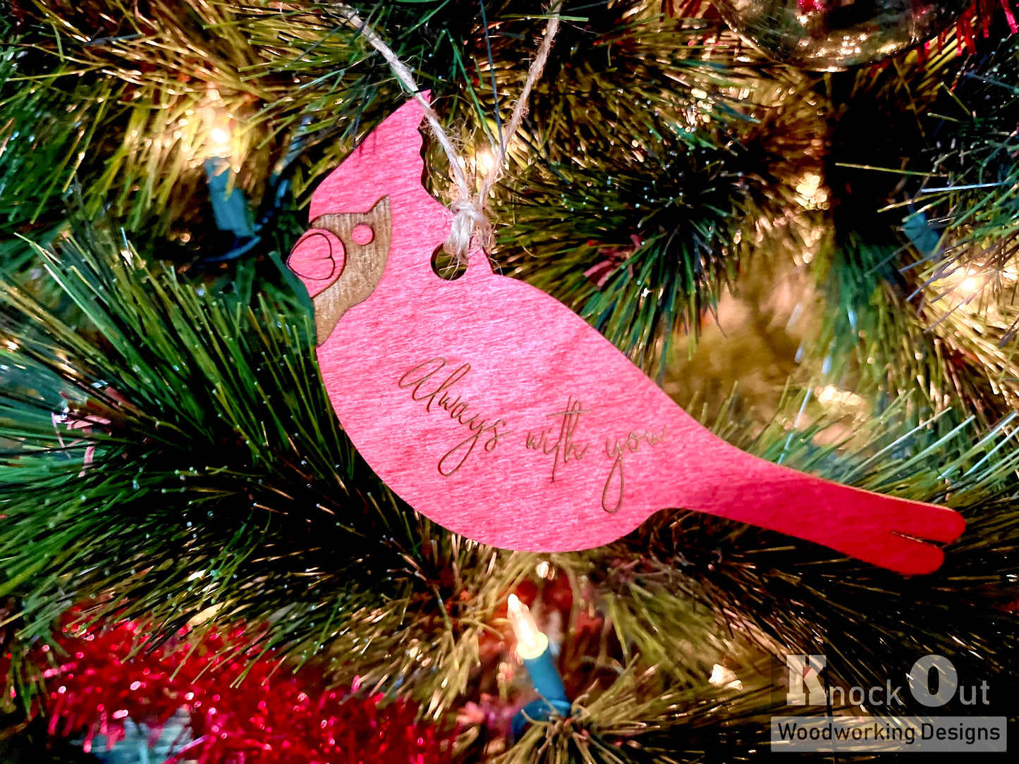 Cardinal Memorial Ornament