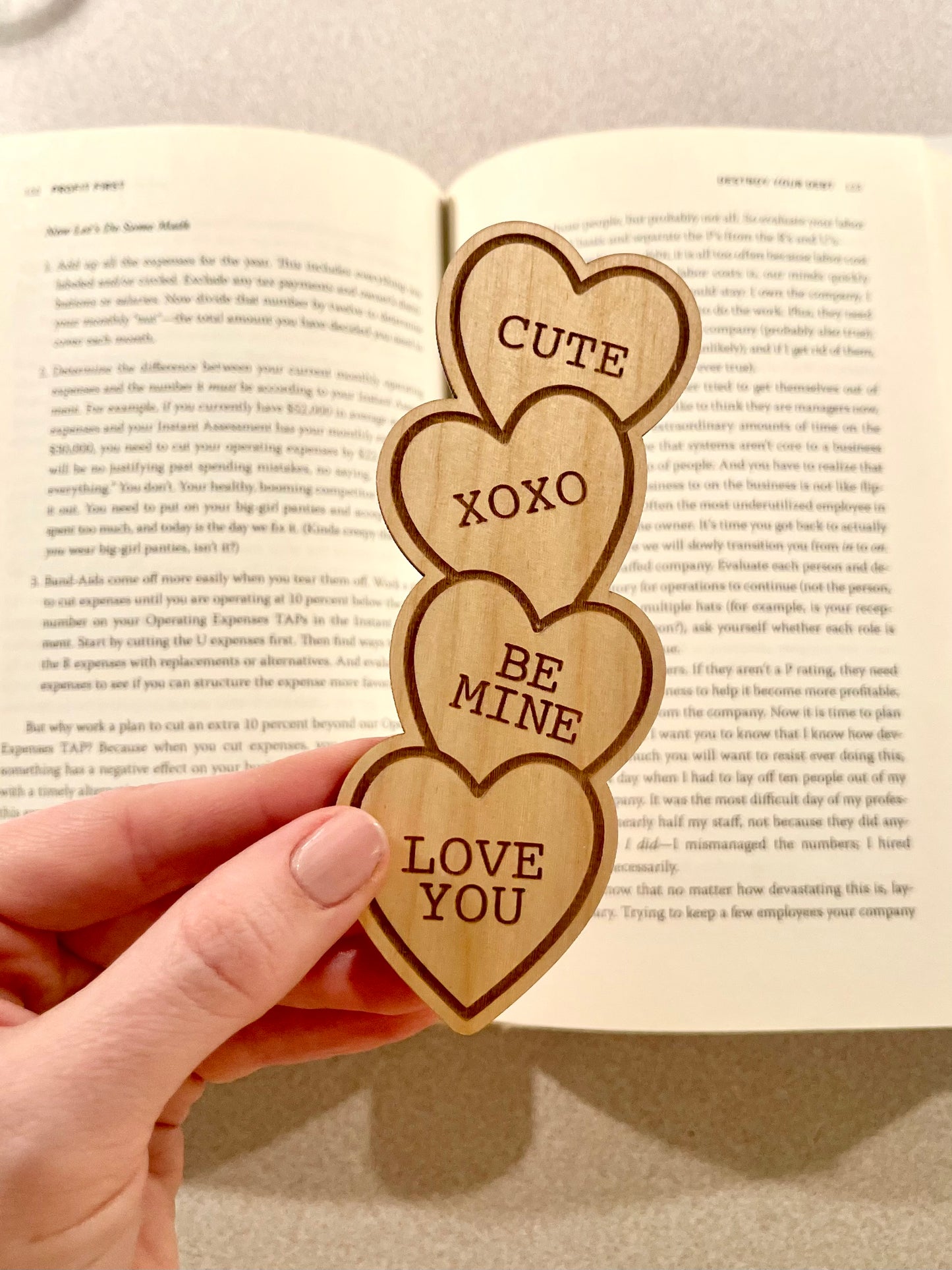 Valentine Bookmark