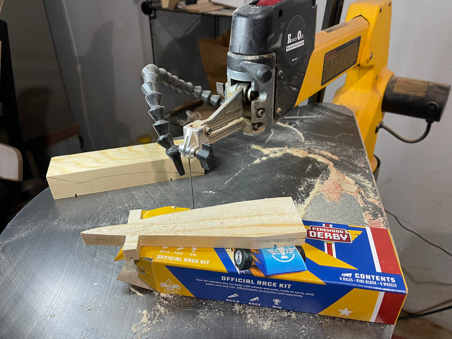 Pinewood Derby Workshop | Car Cutting Service