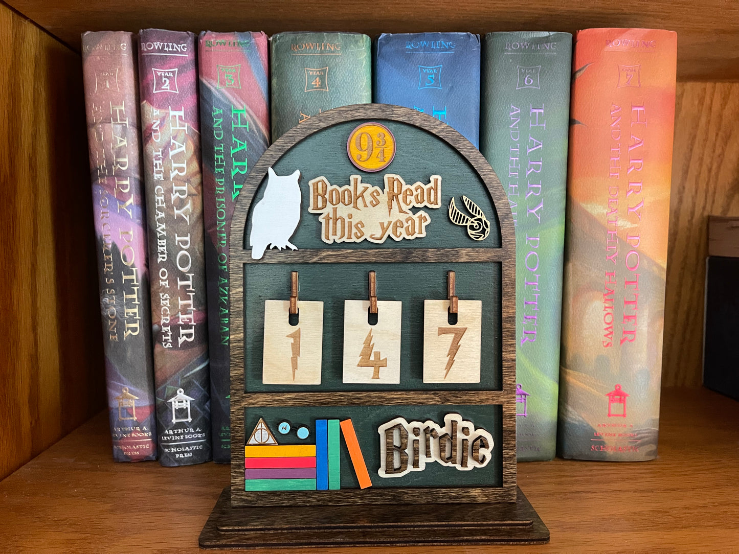 Wizard Themed Reading Tracker