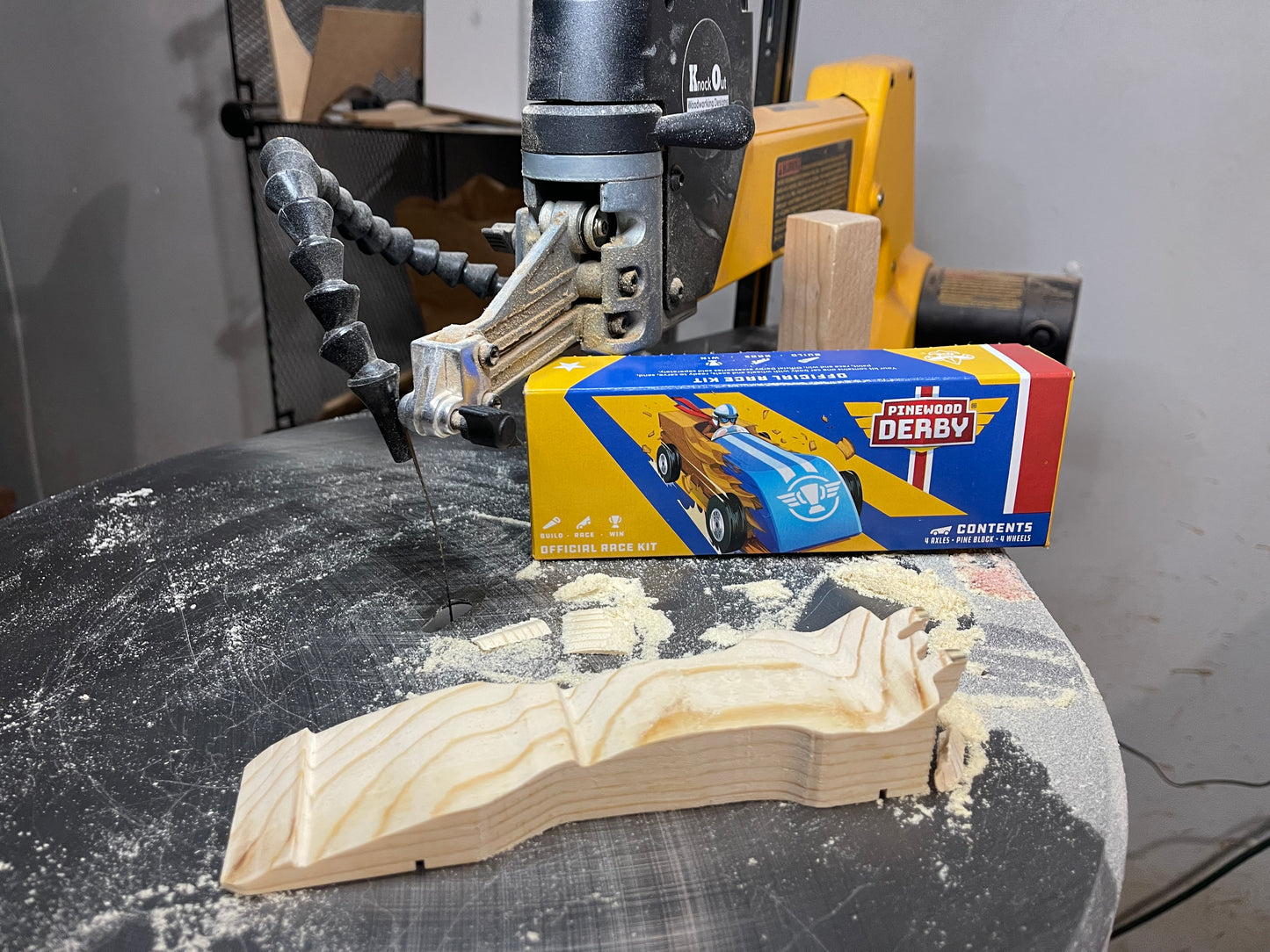 Pinewood Derby Workshop | Car Cutting Service