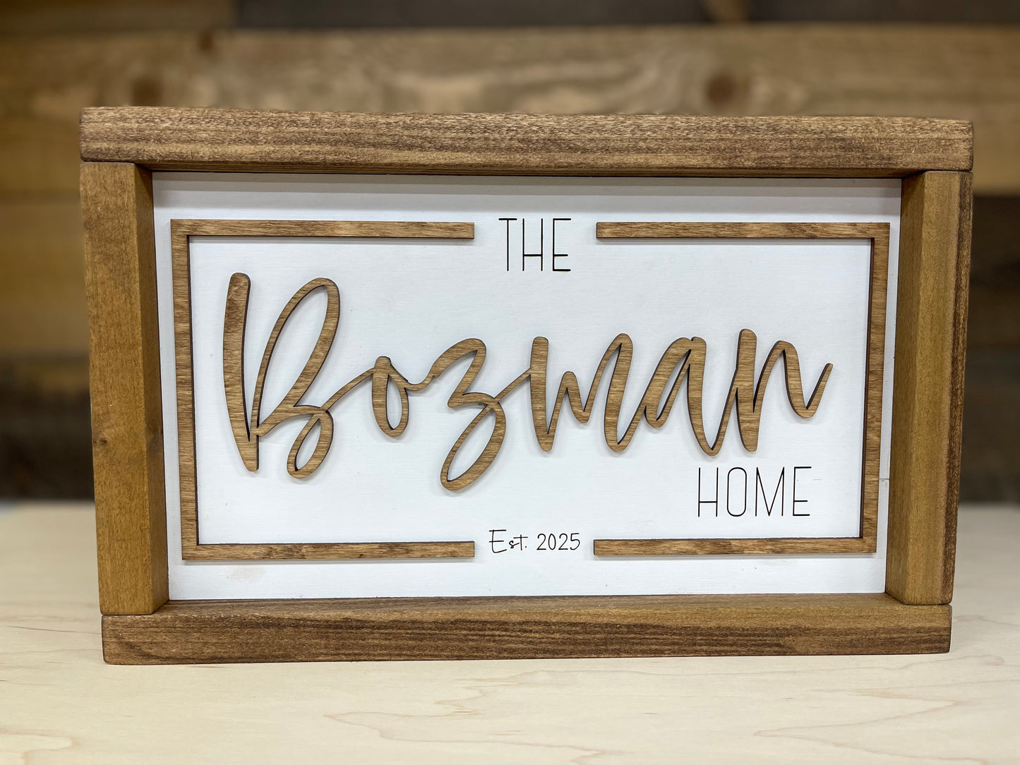 Realtor Closing Gift Sign Personalised