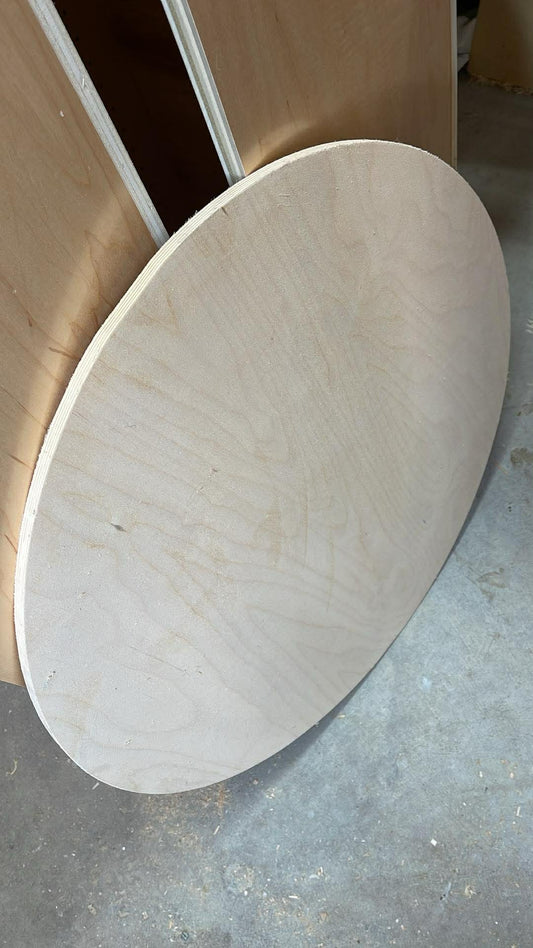 Blank Rounds | Unfinished | Baltic Birch | 24 inch | 1/2 inch Thick