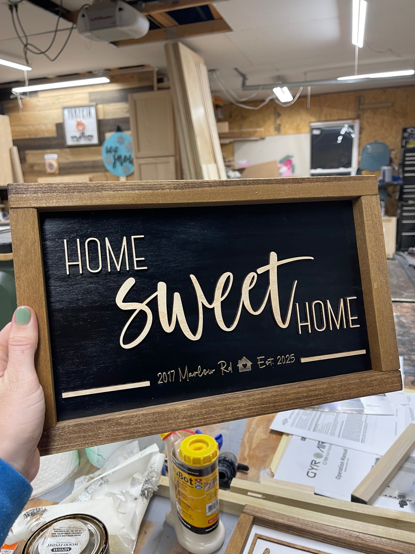 Realtor Closing Gift Sign Personalised