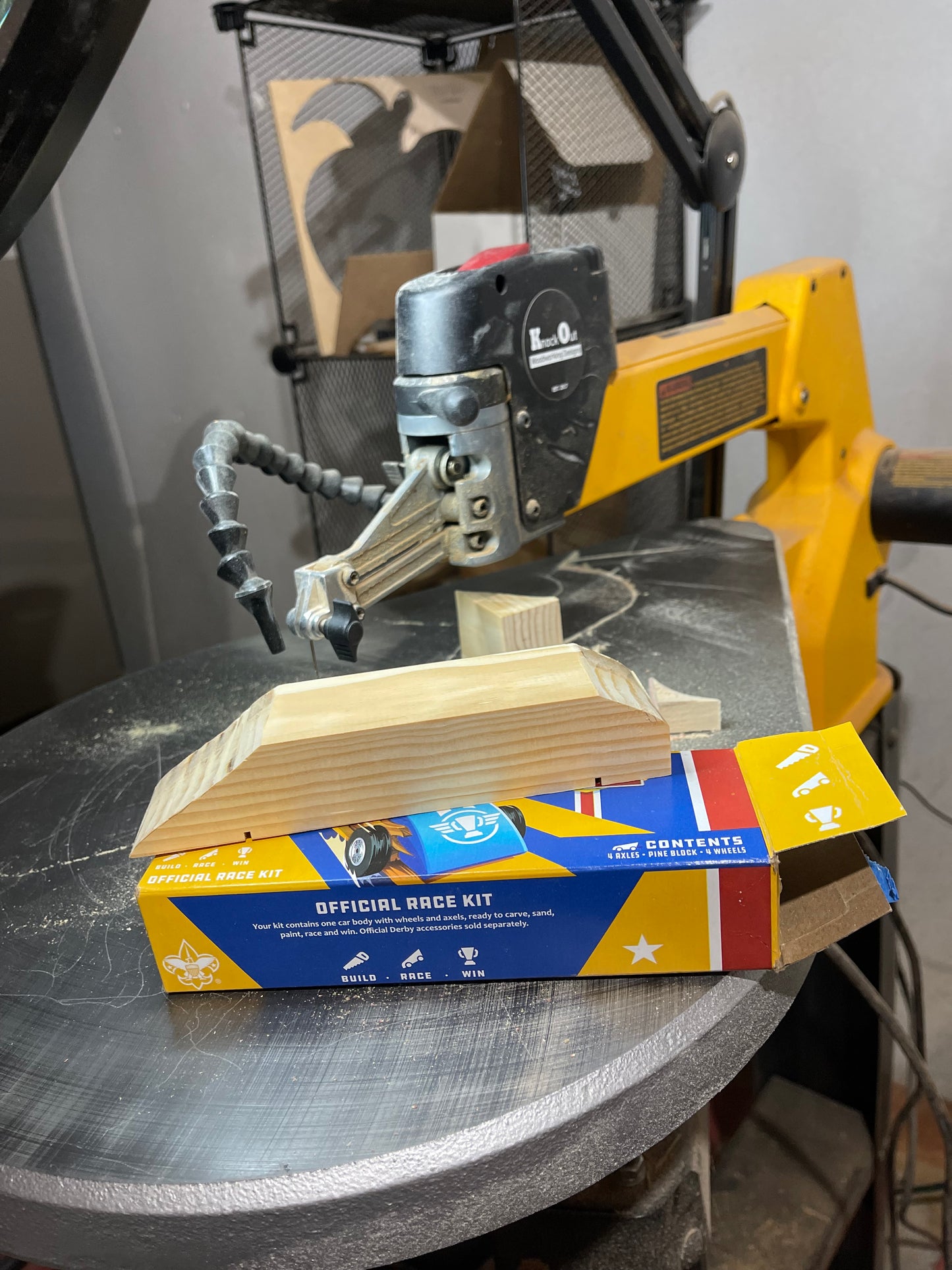 Pinewood Derby Workshop | Car Cutting Service