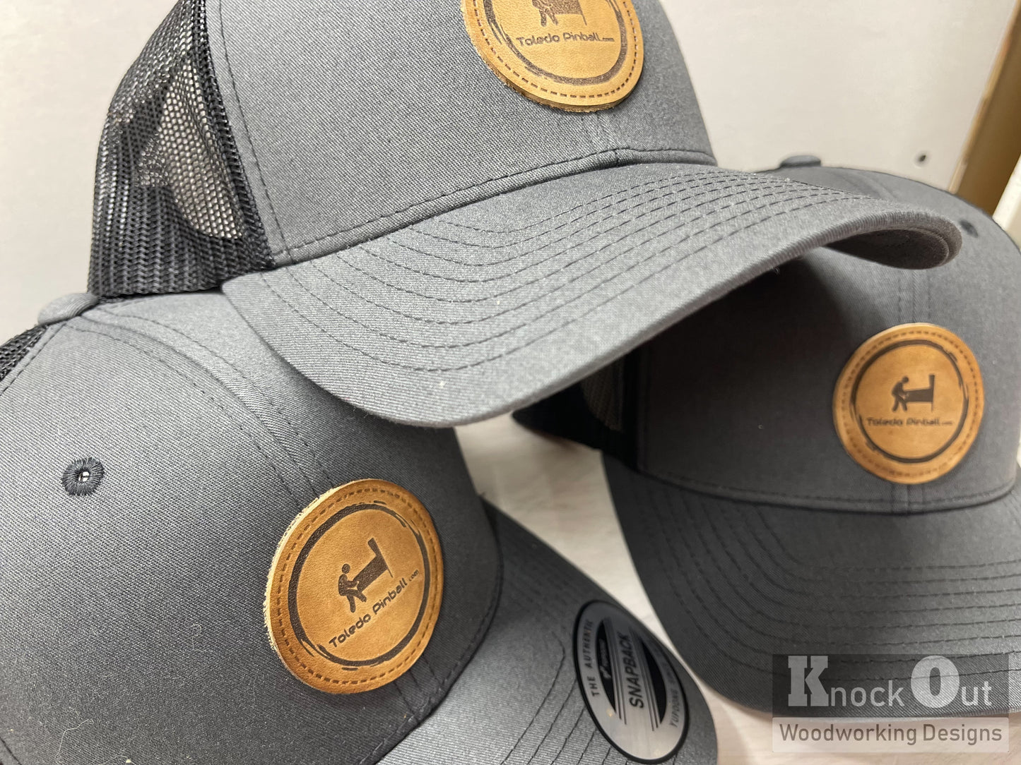 Leather Patch Hats