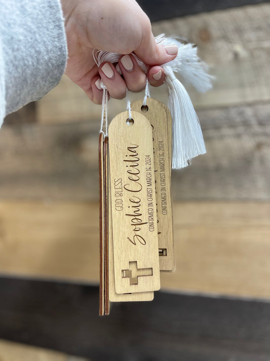 Confirmation Bookmark Customized