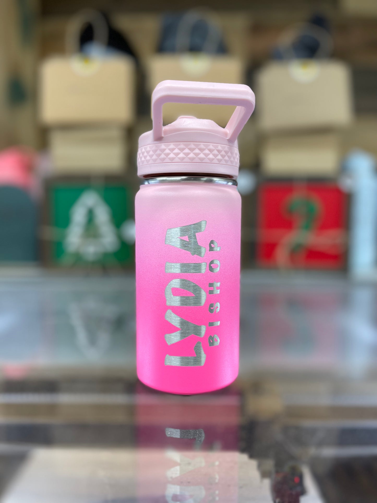 Engraved Kids Water Bottle