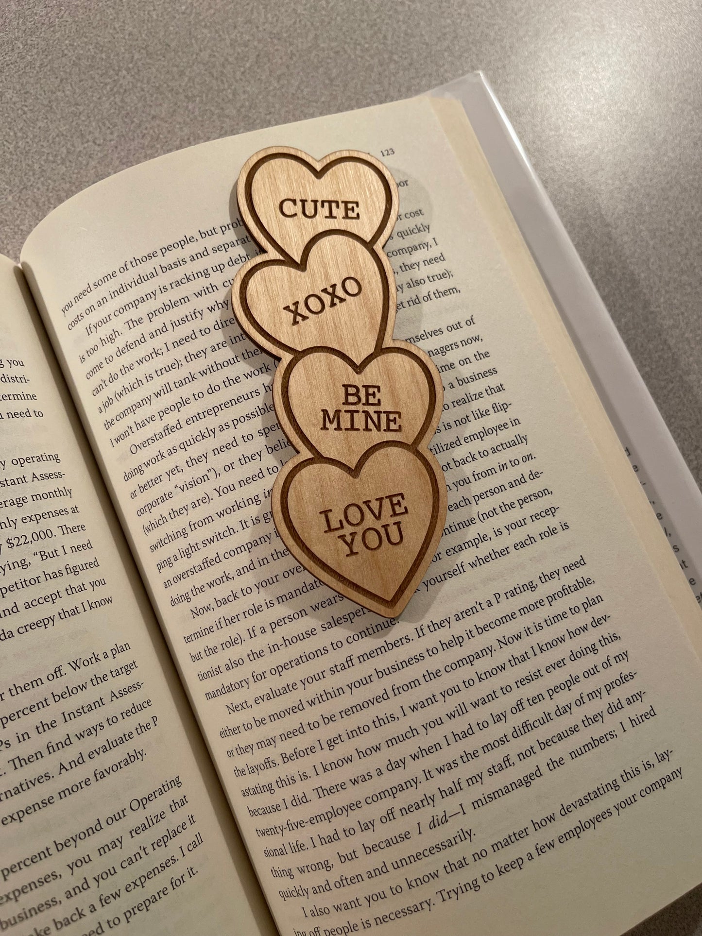 Valentine Bookmark