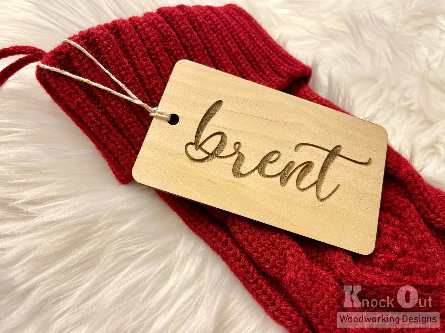 Stocking / Present Tags Engraved