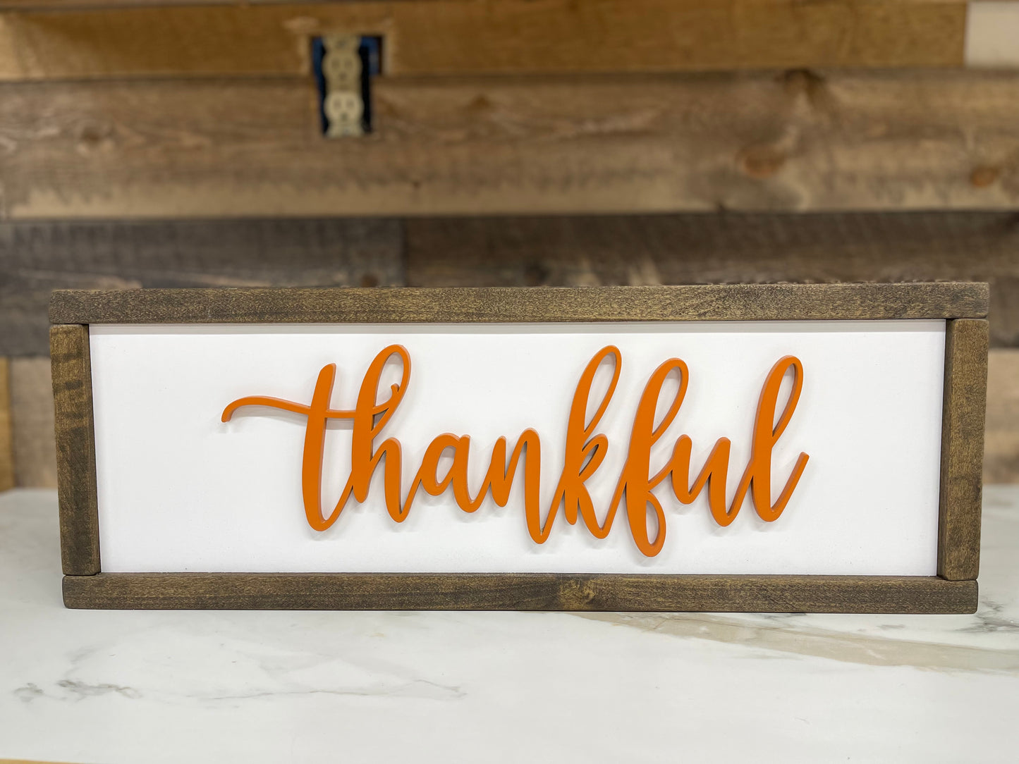 Thankful Framed