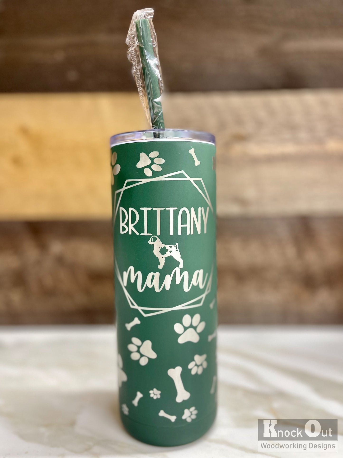 Engraved 20oz Skinny Tumbler