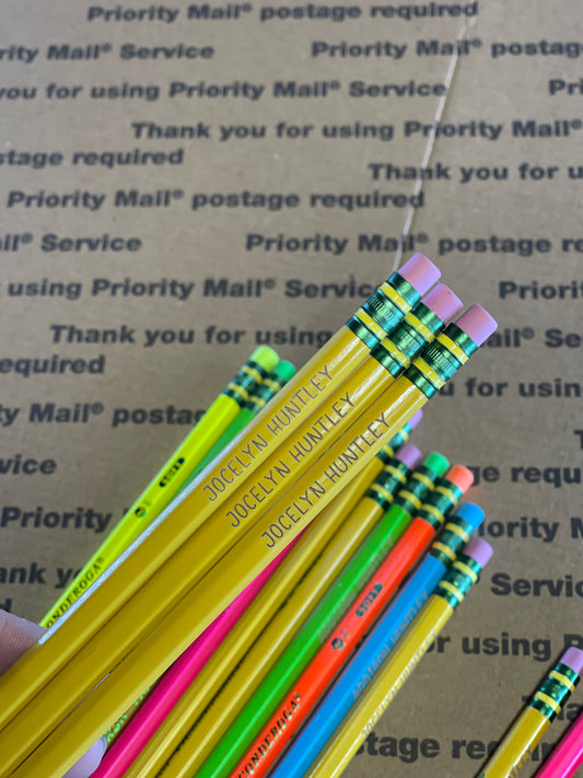 Personalized #2 Pencils